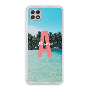 CaseCompany Pacific Dream: Samsung Galaxy A22 4G Transparant Hoesje
