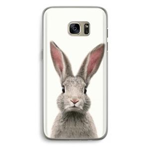 CaseCompany Daisy: Samsung Galaxy S7 Edge Transparant Hoesje