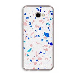 CaseCompany Terrazzo N°6: Samsung Galaxy J4 Plus Transparant Hoesje