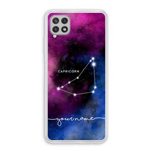 CaseCompany Sterrenbeeld - Donker: Samsung Galaxy A22 4G Transparant Hoesje
