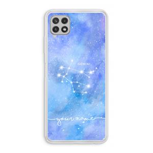 CaseCompany Sterrenbeeld - Licht: Samsung Galaxy A22 4G Transparant Hoesje