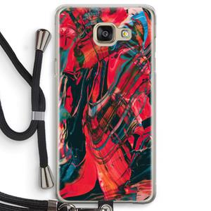 CaseCompany Endless Descent: Samsung Galaxy A5 (2016) Transparant Hoesje met koord