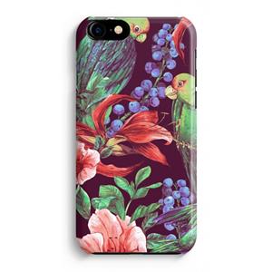 CaseCompany Papegaaien: iPhone 8 Volledig Geprint Hoesje