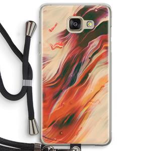 CaseCompany Forgotten Lands: Samsung Galaxy A5 (2016) Transparant Hoesje met koord