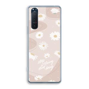 CaseCompany Daydreaming becomes reality: Sony Xperia 5 II Transparant Hoesje