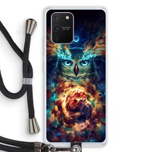 CaseCompany Aurowla: Samsung Galaxy S10 Lite Transparant Hoesje met koord