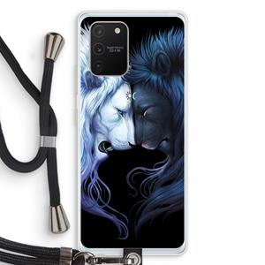 CaseCompany Brotherhood: Samsung Galaxy S10 Lite Transparant Hoesje met koord