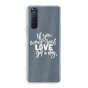 CaseCompany Partner in crime: Sony Xperia 5 II Transparant Hoesje