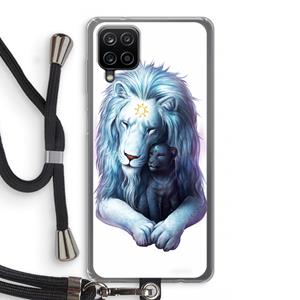 CaseCompany Child Of Light: Samsung Galaxy A12 Transparant Hoesje met koord