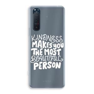 CaseCompany The prettiest: Sony Xperia 5 II Transparant Hoesje