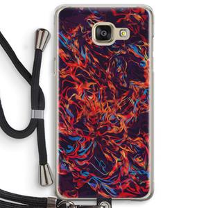 CaseCompany Lucifer: Samsung Galaxy A5 (2016) Transparant Hoesje met koord