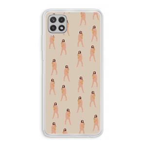 CaseCompany You're so golden: Samsung Galaxy A22 4G Transparant Hoesje
