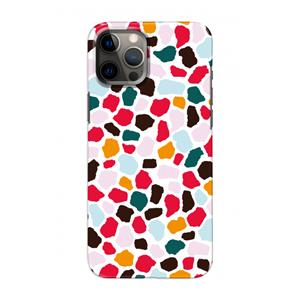 CaseCompany Colored Giraffe: Volledig geprint iPhone 12 Pro Hoesje