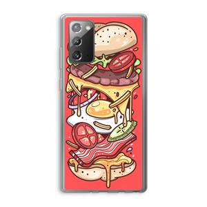 CaseCompany Diet Coke Please: Samsung Galaxy Note 20 / Note 20 5G Transparant Hoesje