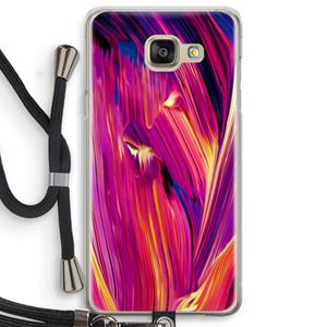CaseCompany Phoenix: Samsung Galaxy A5 (2016) Transparant Hoesje met koord