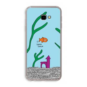 CaseCompany Aquarium: Samsung Galaxy J4 Plus Transparant Hoesje