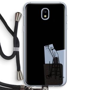 CaseCompany Musketon Painter: Samsung Galaxy J5 (2017) Transparant Hoesje met koord