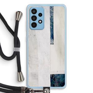CaseCompany Meet you there: Samsung Galaxy A52 Transparant Hoesje met koord