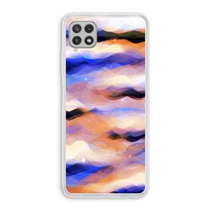 CaseCompany Donkere Wolken: Samsung Galaxy A22 4G Transparant Hoesje