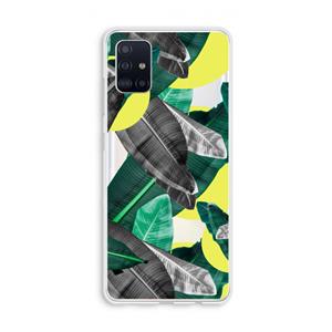 CaseCompany Fantasie jungle: Galaxy A51 4G Transparant Hoesje