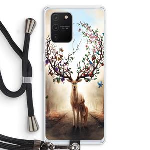 CaseCompany Seasons Change: Samsung Galaxy S10 Lite Transparant Hoesje met koord
