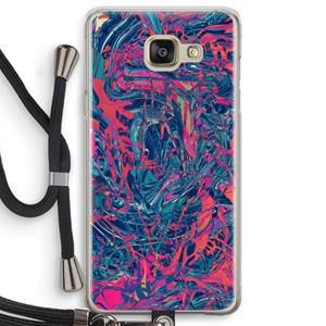 CaseCompany Sleeping Dreams: Samsung Galaxy A5 (2016) Transparant Hoesje met koord