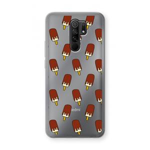 CaseCompany Yummy: Xiaomi Redmi 9 Transparant Hoesje