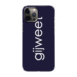 CaseCompany Gijweet: Volledig geprint iPhone 12 Pro Hoesje