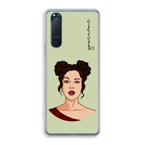 CaseCompany Pop-Art Creator: Sony Xperia 5 II Transparant Hoesje