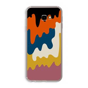 CaseCompany Baar A: Samsung Galaxy J4 Plus Transparant Hoesje