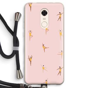 CaseCompany Dans #2: Xiaomi Redmi 5 Transparant Hoesje met koord
