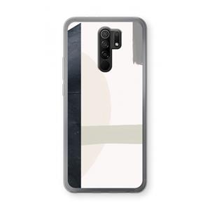 CaseCompany Baca: Xiaomi Redmi 9 Transparant Hoesje