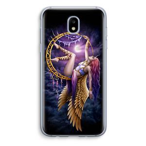 CaseCompany Aerial Angel: Samsung Galaxy J5 (2017) Transparant Hoesje