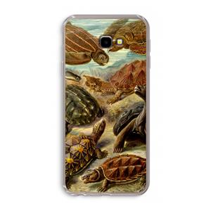CaseCompany Haeckel Chelonia: Samsung Galaxy J4 Plus Transparant Hoesje