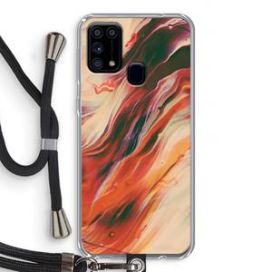 CaseCompany Forgotten Lands: Samsung Galaxy M31 Transparant Hoesje met koord