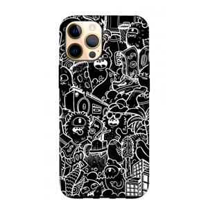 CaseCompany Vexx Black City : iPhone 12 Pro Max Tough Case