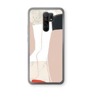 CaseCompany Lava: Xiaomi Redmi 9 Transparant Hoesje