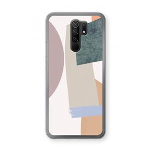 CaseCompany Lindo: Xiaomi Redmi 9 Transparant Hoesje