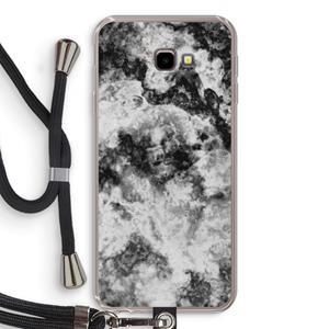 CaseCompany Onweer: Samsung Galaxy J4 Plus Transparant Hoesje met koord
