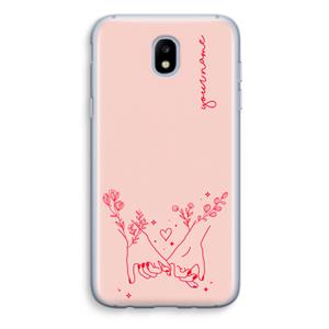 CaseCompany Best Friends: Samsung Galaxy J5 (2017) Transparant Hoesje