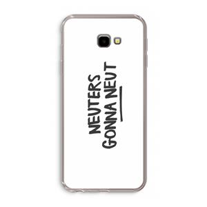 CaseCompany Neuters: Samsung Galaxy J4 Plus Transparant Hoesje