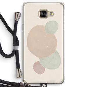 CaseCompany Geo #9: Samsung Galaxy A5 (2016) Transparant Hoesje met koord