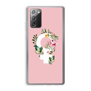 CaseCompany Venus: Samsung Galaxy Note 20 / Note 20 5G Transparant Hoesje