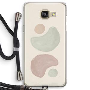CaseCompany Geo #10: Samsung Galaxy A5 (2016) Transparant Hoesje met koord