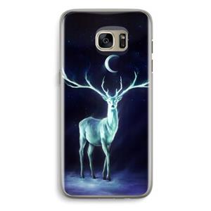CaseCompany Nightbringer: Samsung Galaxy S7 Edge Transparant Hoesje