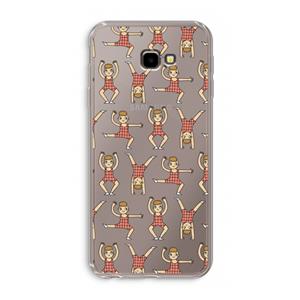CaseCompany Gymboys: Samsung Galaxy J4 Plus Transparant Hoesje