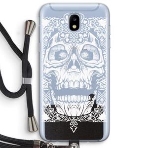 CaseCompany Seek & Destroy: Samsung Galaxy J5 (2017) Transparant Hoesje met koord