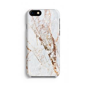 CaseCompany Goud marmer: Volledig geprint iPhone SE 2020 Hoesje
