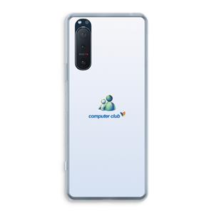 CaseCompany MSN: Sony Xperia 5 II Transparant Hoesje