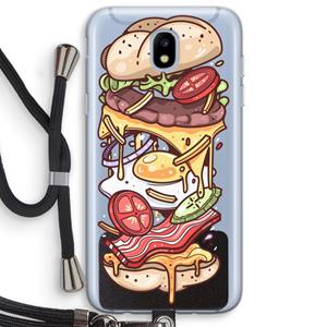 CaseCompany Diet Coke Please: Samsung Galaxy J5 (2017) Transparant Hoesje met koord